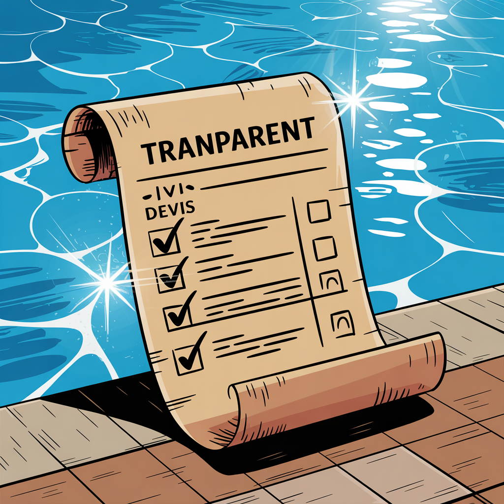 devis transparent et honnête piscine coque arles