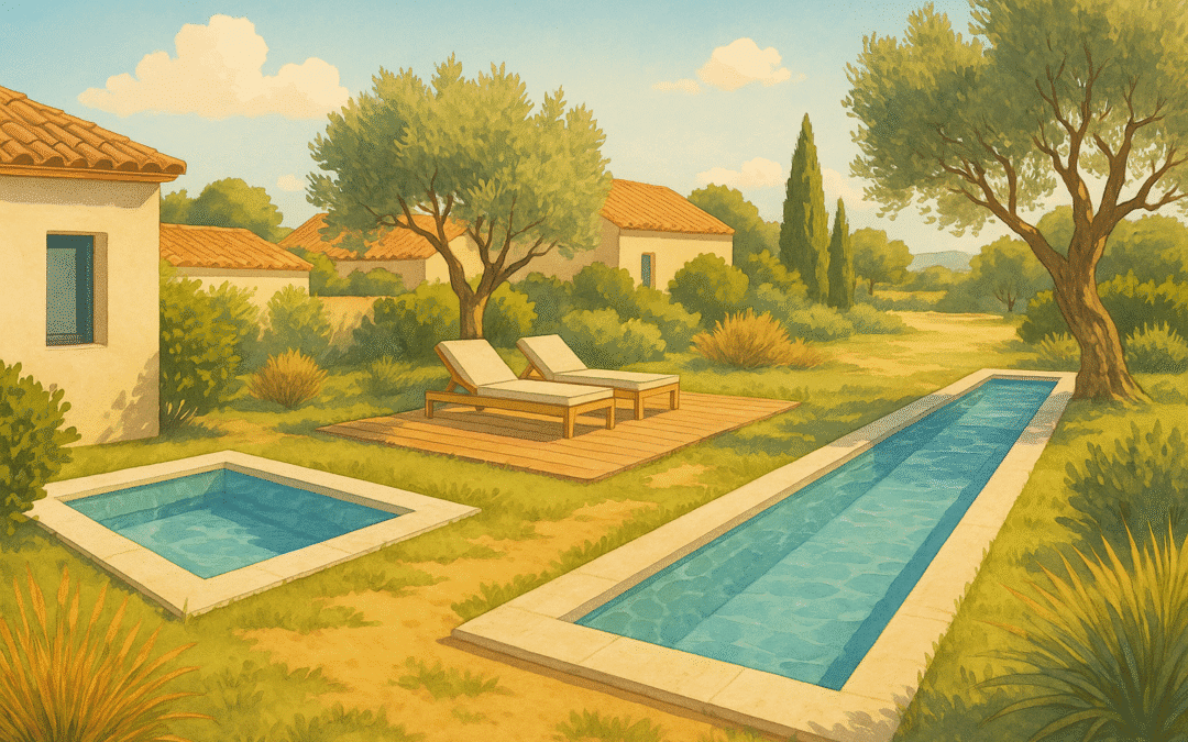 Quelle taille de piscine coque choisir selon son jardin ?